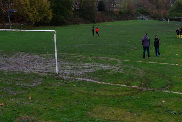 Tod FC players, parents and coaches angry after their pitch has been wrecked by vandals