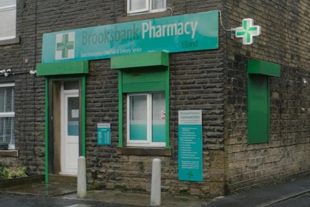 Scenes for Brooksbank Pharmacy were filmed on Albert Street in Elland. The location made its first appearance in episode one of series three. Picture: BBC