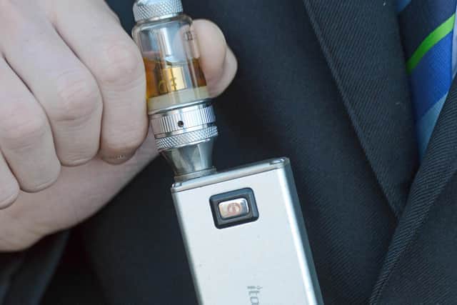 A survey in 2022 found at secondary school level, 23 per cent of Calderdale children, who responded, had smoked a cigarette or e-cigarette. Picture: SWNS