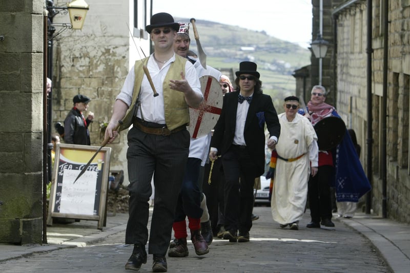 The Pace Egg Play in Heptonstall in 2007