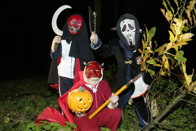 Halloween event at Ogden Water back in 2005.