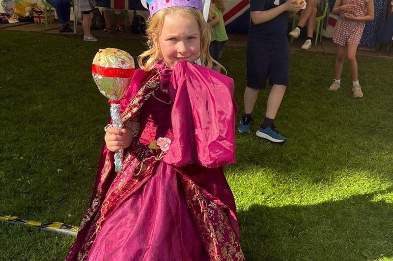 Royal themed fancy dress was one of the day's events
