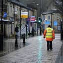 A flood alert has been issued, including for Hebden Bridge