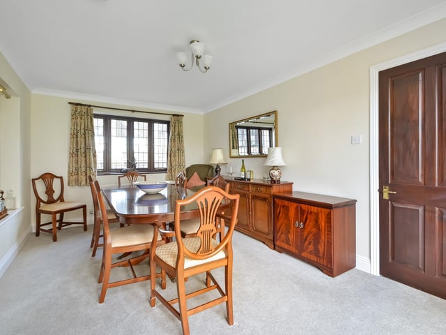 The six bedroom home Hiltonbury in Denmead is on the market for £1.5m. It is listed by Fine and Country.