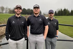 Harry Connelly, Connor Moffatt and Ben Roberts