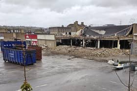 Brighouse Wilko is currently being demolished.
