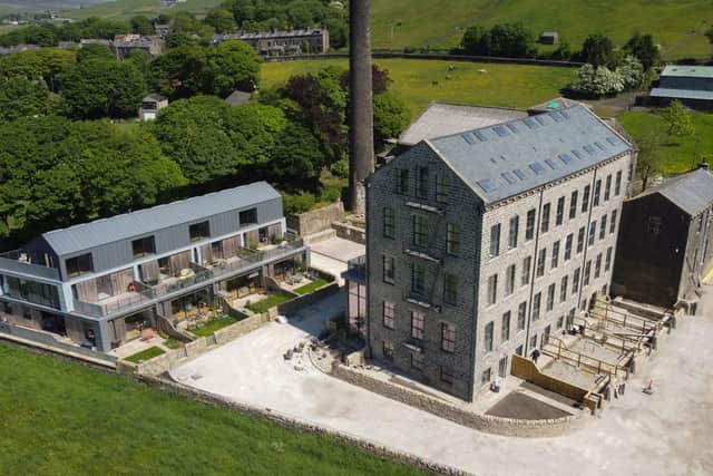 The first properties of phase two of Old Town Mill in Hebden Bridge have been brought to market