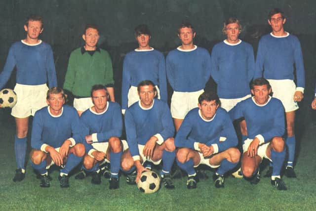 Halifax Town 1969-70, Lammie third from right, back row.