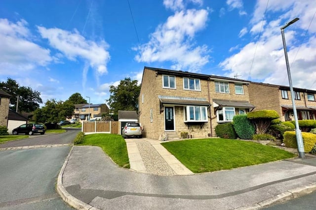 This three bedroom semi-detached home is on the market for £265,000 with Anthony J Turner