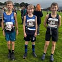 Alfie Hobday, Frank Lowe and Jacob McDonald. Pic: Alison Fazakerley