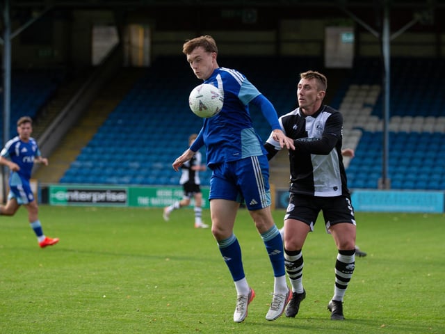 Great to see him among the goals, was so much more effective than his opposite number for South Shields, took his goals very well - 9/10