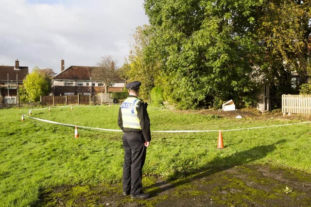 Police in Lightcliffe after Dawn's killing
