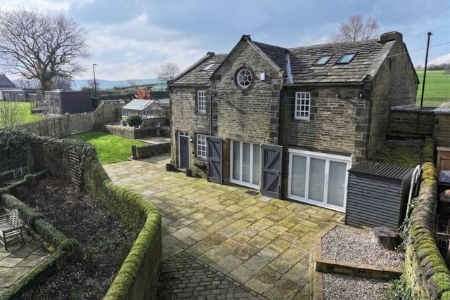 An alternative view of the attractive house with history in Warley.