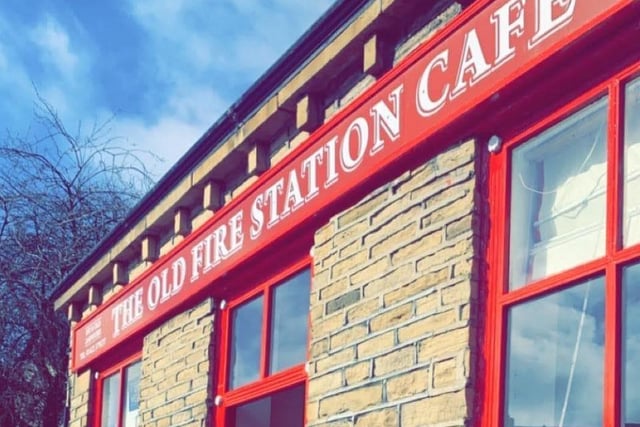 The Old Fire Station Cafe is on Elizabeth Street in Elland