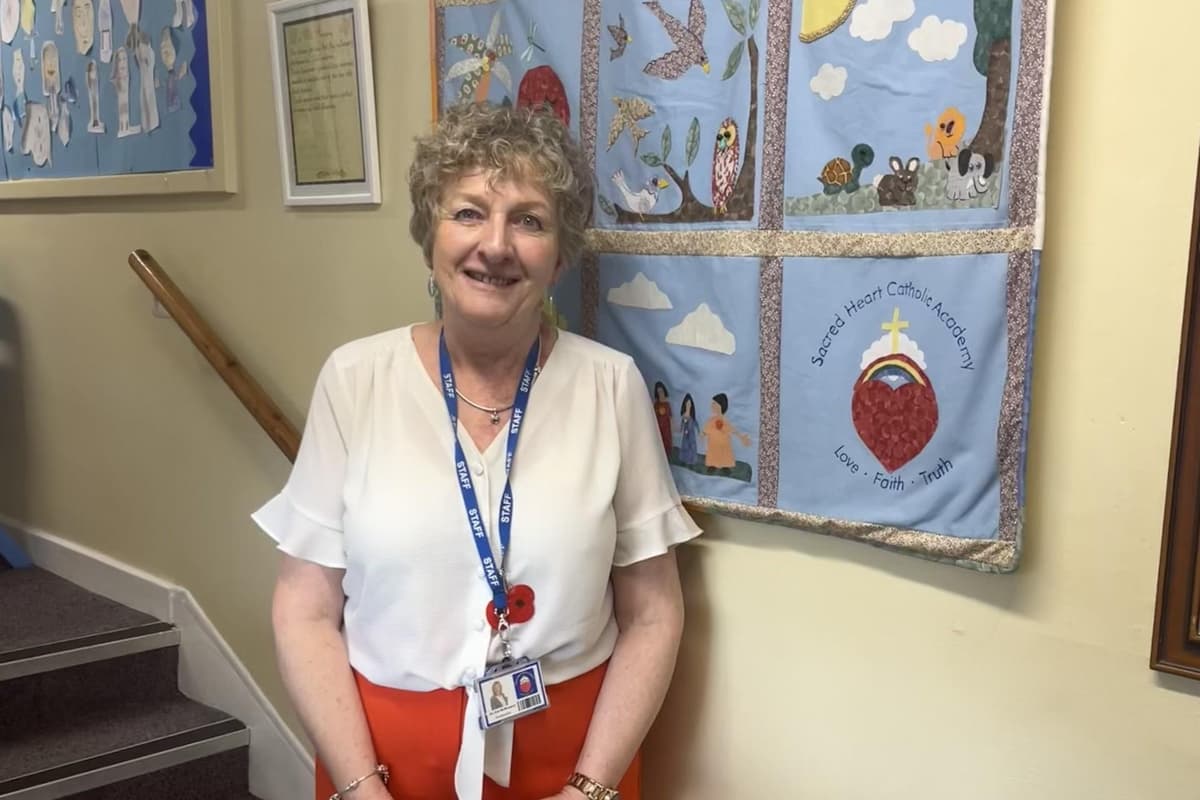 Calderfields Staff Calderdale headteacher is given a fond send off as she retires from ...