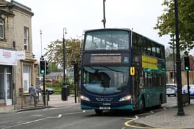 An Arriva bus in Cleckheaton. Picture Jonathan Gawthorpe
