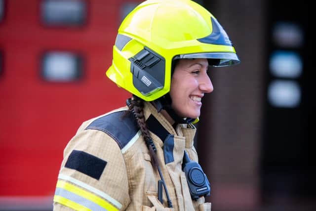 Lorna is a firefighter with West Yorkshire Fire and Rescue Service.