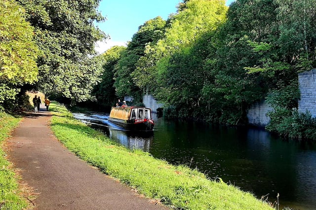 Down by the canal in Brighouse. Photo by Marianne Sellars