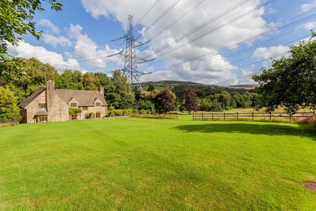 The house sits within two acres of gardens and is surrounded by lovely countryside.