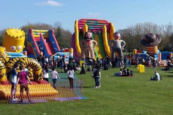 Kidz World Fun Week at Centre Vale Park, Todmorden