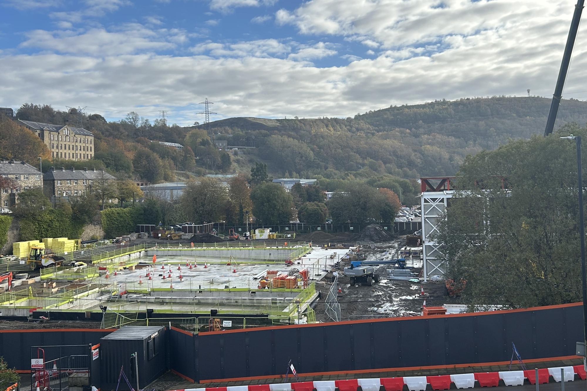 Pools are taking shape at new North Bridge Leisure Centre site