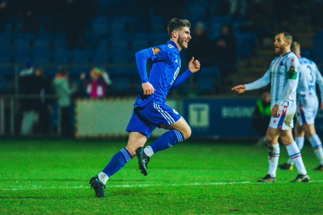 Has been a first-team regular under former Town boss Pete Wild at League Two Barrow this season, starting 14 league games, and coming off the bench twice, scoring two goals.