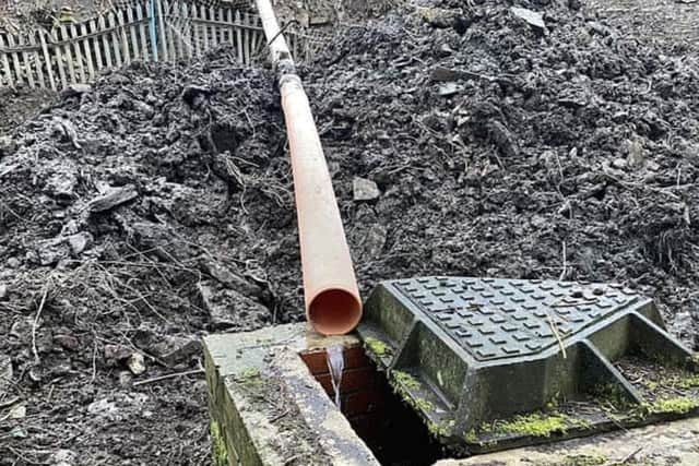 The business was told to stop using any facility within the premises which causes foul water and waste to be discharged through an unconnected pipe. It also asked them to cap the pipe and remove the waste material.