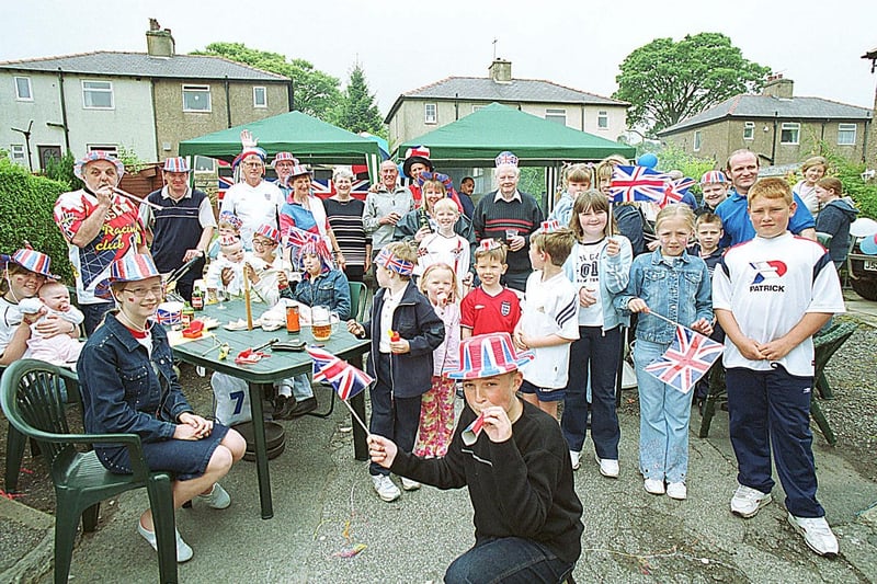 Holmfield Jubilee Party in 2002.