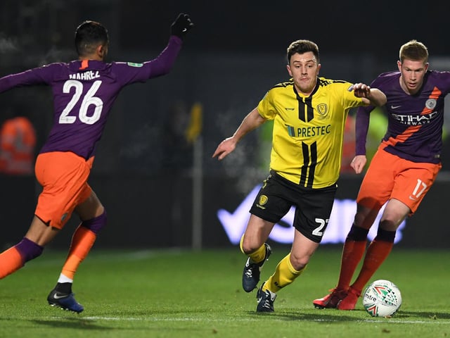 Burton Albion's Kieran Wallace could be set to join Mansfield Town. He was first signed for Burton by Nigel Clough, with the Stags boss confirming the club are in talks with a utility player.