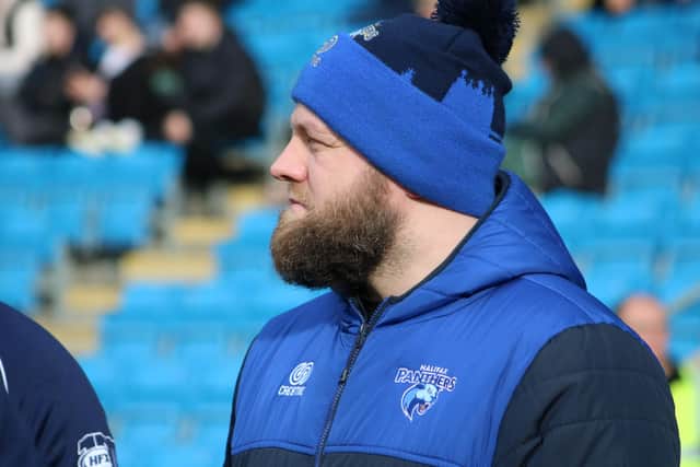 Halifax Panthers’ head coach Simon Grix admitted he was ‘a bit disappointed’ with his side’s second half display in the 34-10 victory over Keighley Cougars.