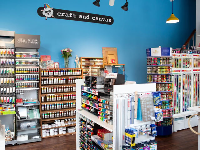 Craft and Canvas, Carlton Street, Hebden Bridge
