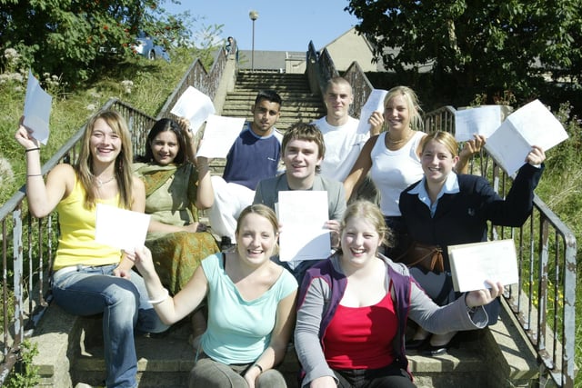 A group of A an AS level students at Brighouse High school.