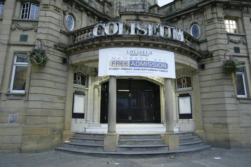 Way back when The Coliseum night club in Halifax, which later became Liquid and Atik, was once a cinema.