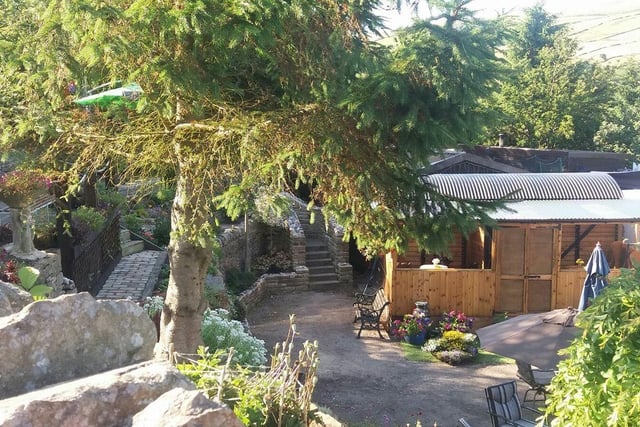 Bob's Tearoom and Gardens is on Jerusalem Lane in Luddenden