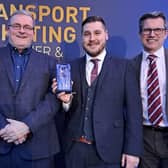 Adrian Higgs, Ian Borthwick, Nick Laycock & Jason Wade representing Northern at the Transport Ticketing Awards.