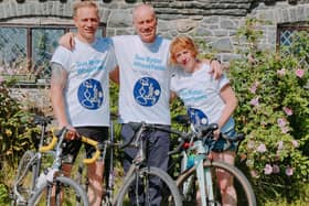 Cyclists Ben Richards, Joe Richards, and Emily Letch will take part in the 'Tour de Sally' ride across Yorkshire later this month in honour of their late mum.