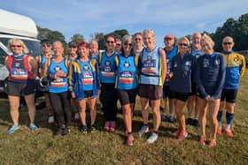 Halifax Harriers at the Run for All York 10k.