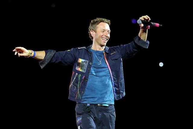 Chris Martin of Coldplay