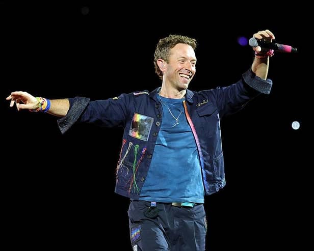 Chris Martin of Coldplay