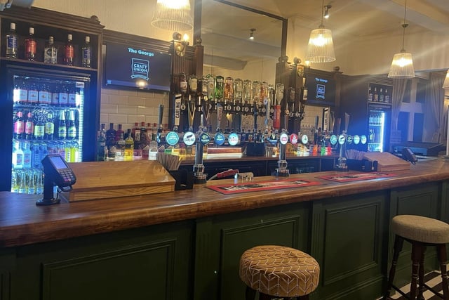 Inside the new-look pub
