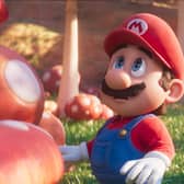 Mario, voiced by Chris Pratt, in The Super Mario Bro Movie which opens on Friday April 7