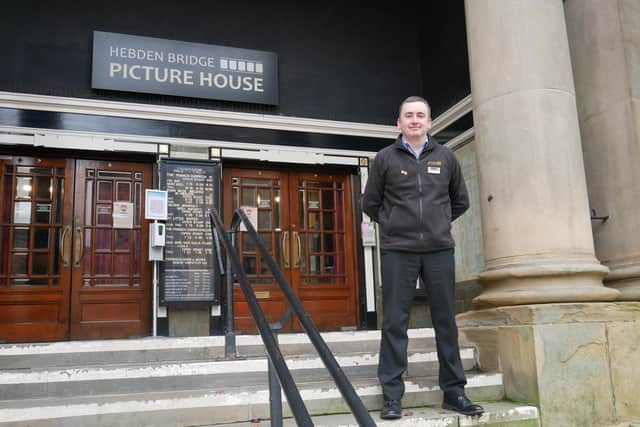 Pete Berrisford, new manager at Hebden Bridge Picture House