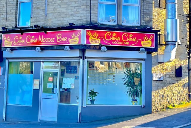 China China Noodle Bar is on Ovenden Road in Halifax