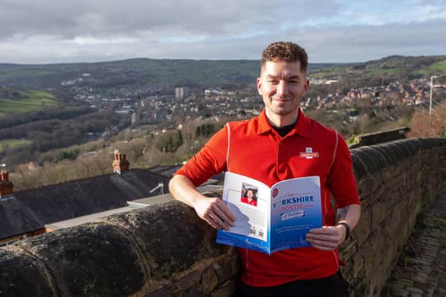 Halifax postie Toby Dawtrey has had a book published of his local photographs and is raising money for cancer research