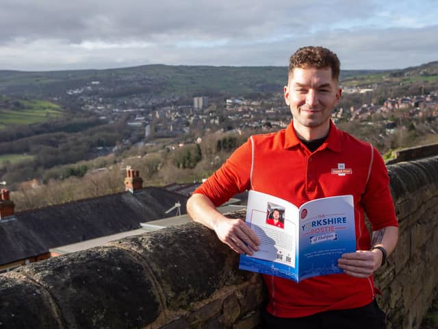Halifax postie Toby Dawtrey has had a book published of his local photographs and is raising money for cancer research