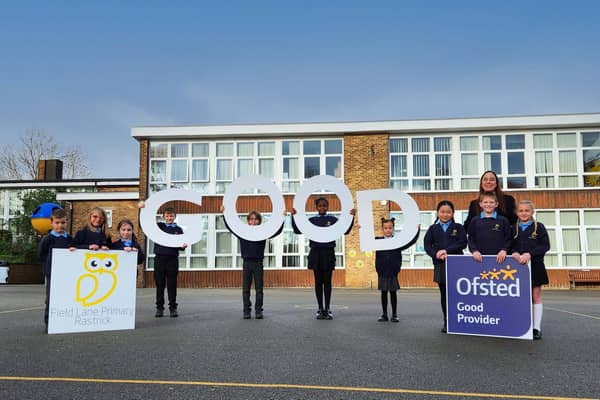 Field Lane Primary School in Rastrick has been rated 'Good' by Ofsted