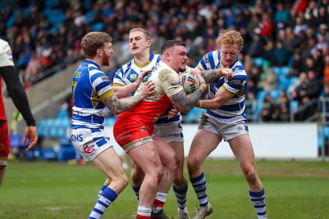 Halifax Panthers beat Keighley Cougars 34-10 at The Shay to maintain their 100 per cent home record.