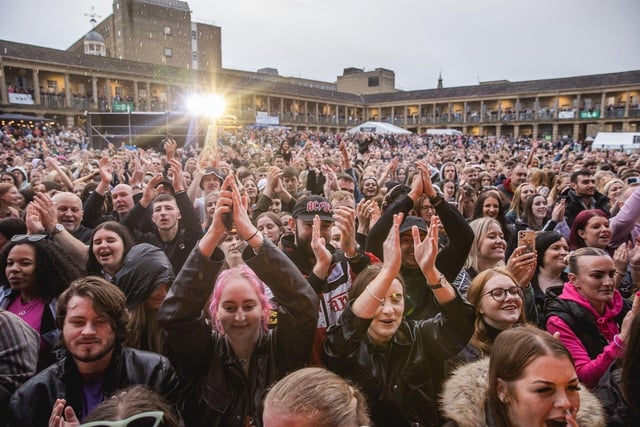 Tom Grennan at The Piece Hall. Photos by Cuffe and Taylor/The Piece Hall Trust