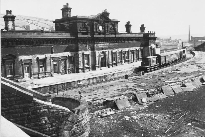 Halifax railway station back in 1979.