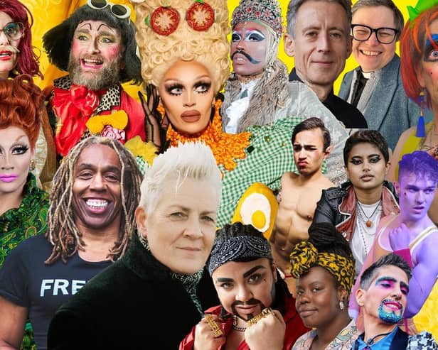 Some of the performers at Happy Valley Pride 2023
